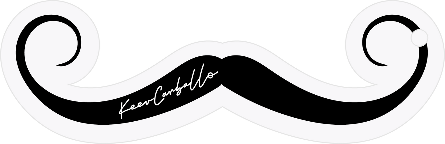 Llavero Moustache